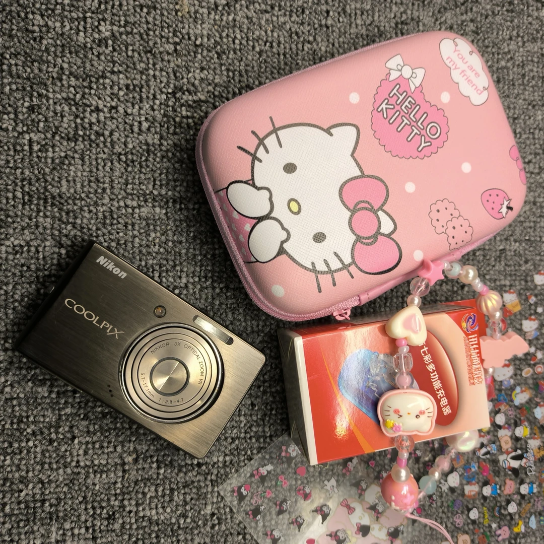 95新 Nikon/尼康 尼康s500出片奶油皮屏幕泛黄不影响使用爆款推荐