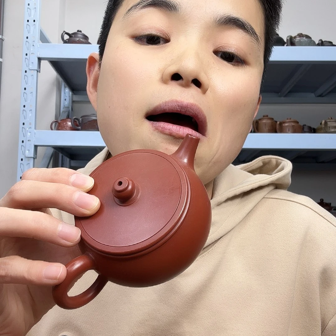 紫砂茶壶民间手艺人全手工制作