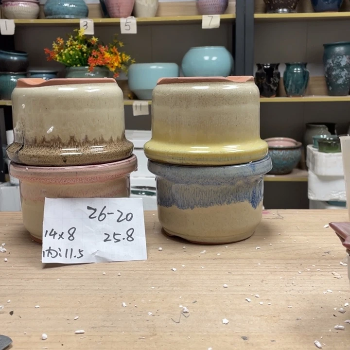 紫砂花盆多肉花盆微瑕20