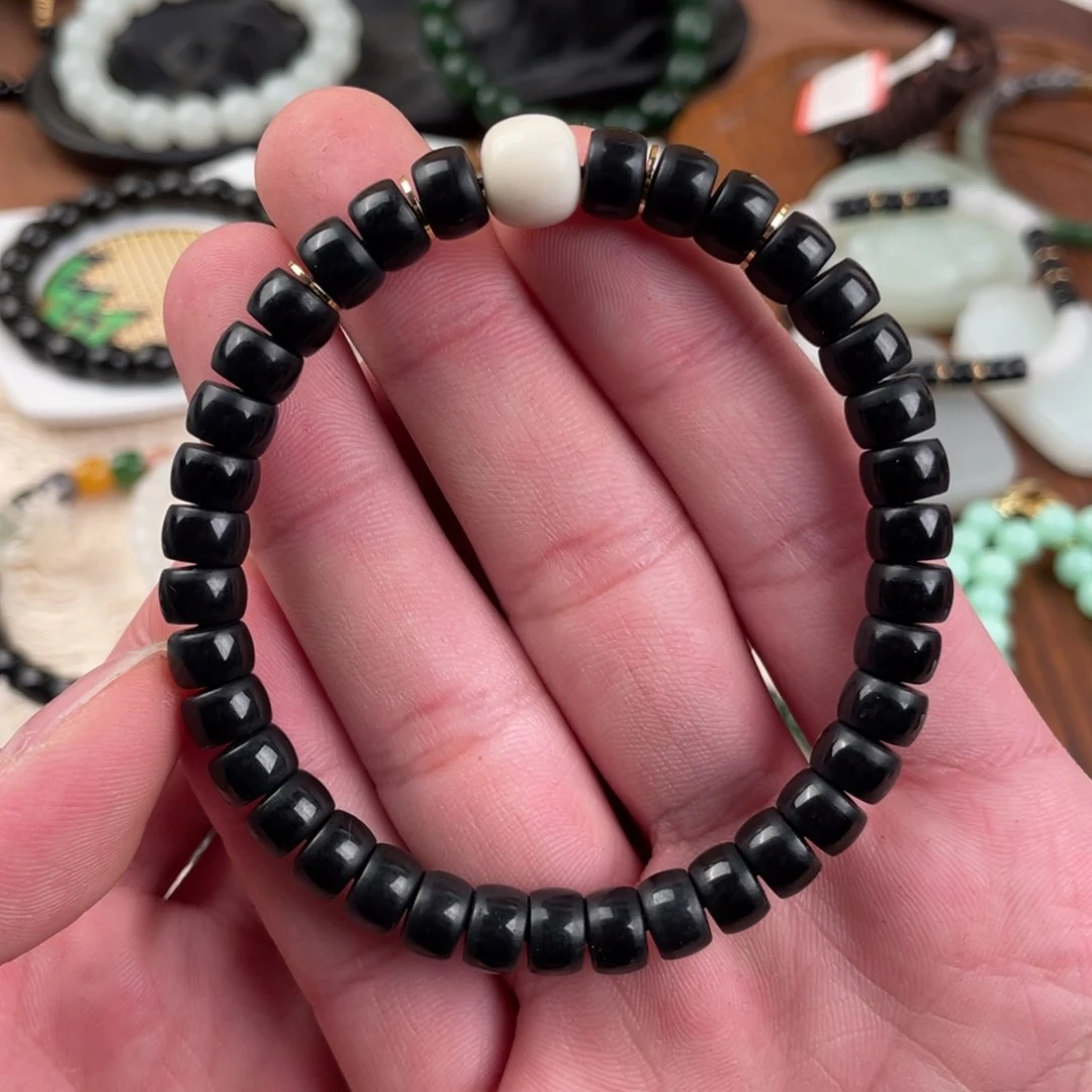 未镶嵌手串和田玉