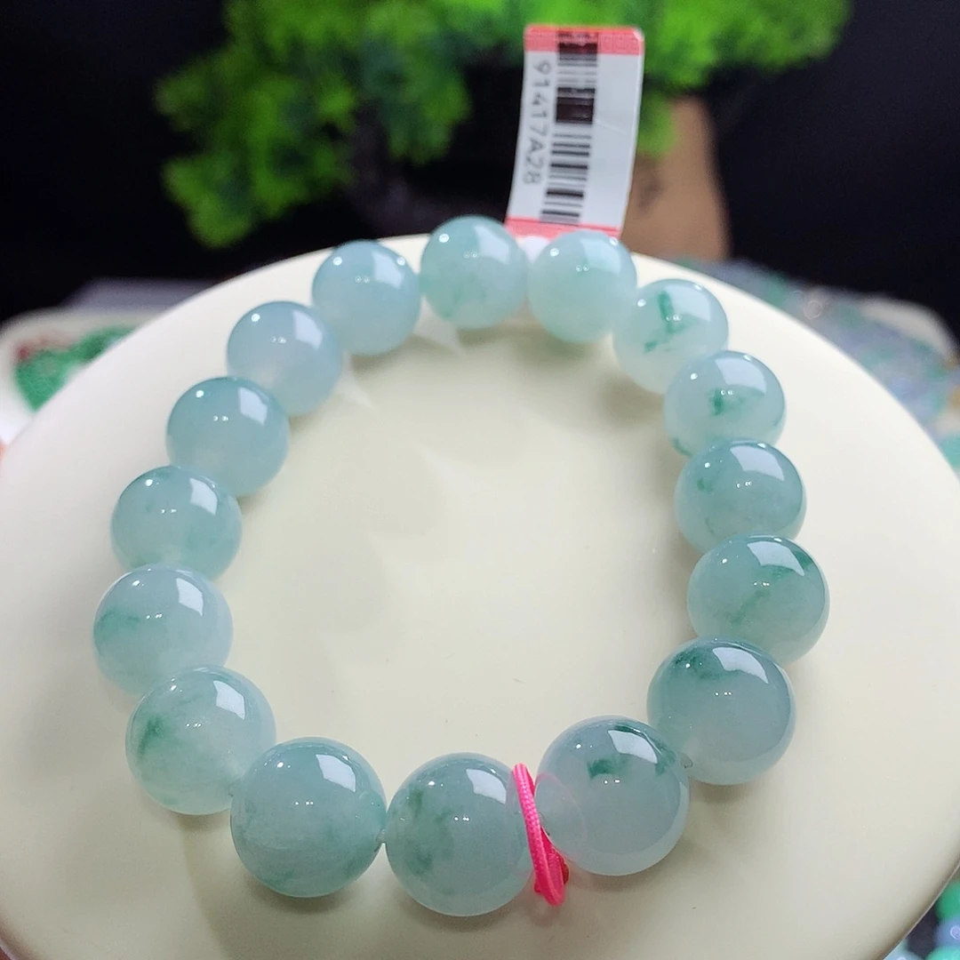未镶嵌手串翡翠卡13mm