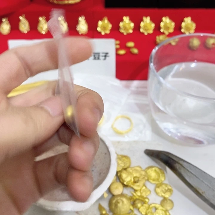 烦****合金小豆豆原材料diy