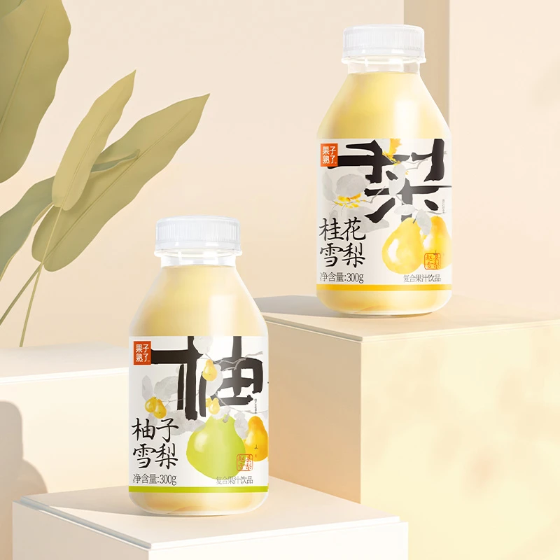 [特惠]果子熟了桂花雪梨果汁炖梨饮品300ml*15瓶[26年3月到期]