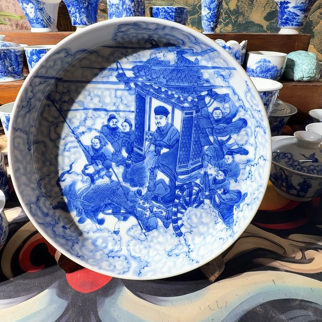 人****泥塑壶承手工手绘