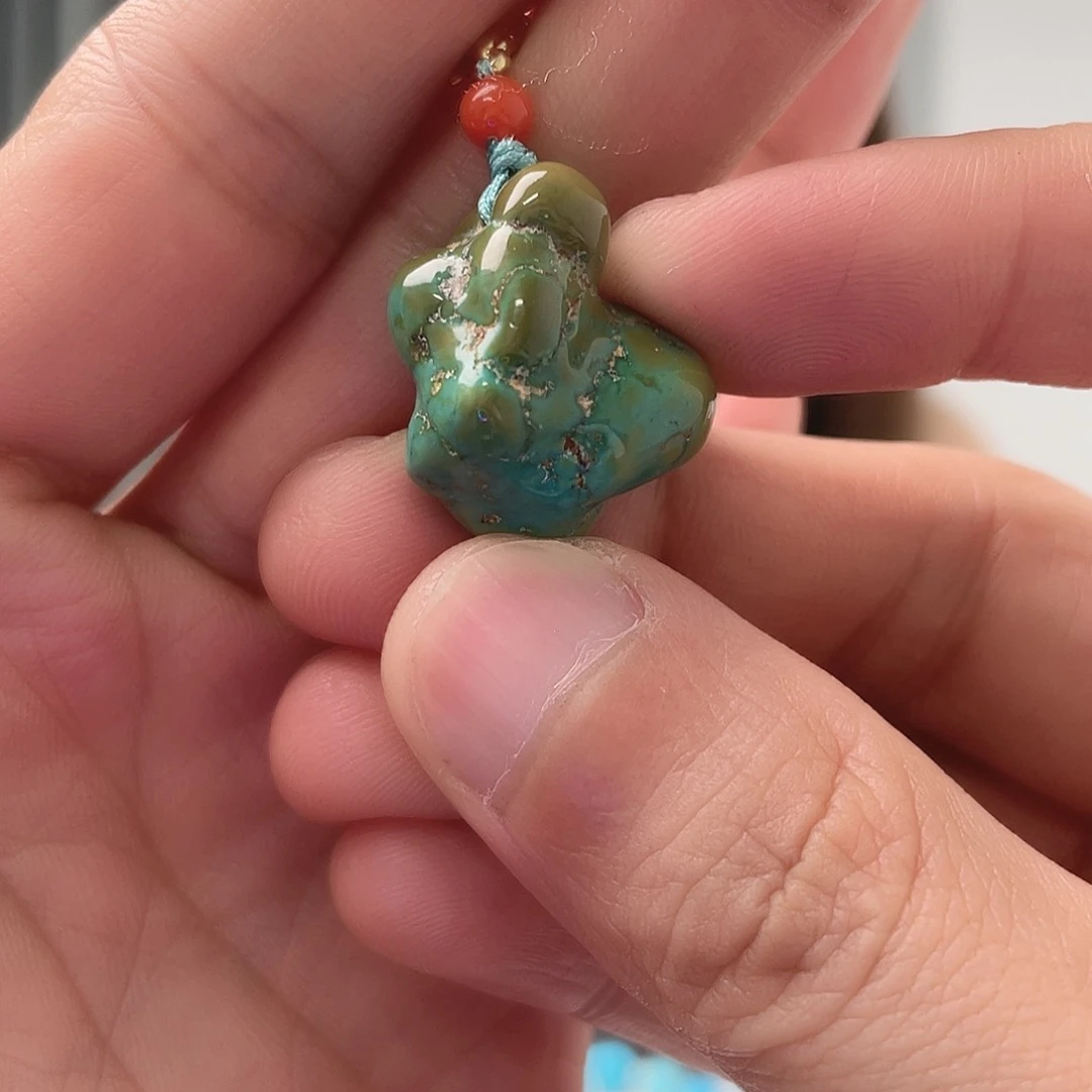 未镶嵌绿松石珠宝奇石