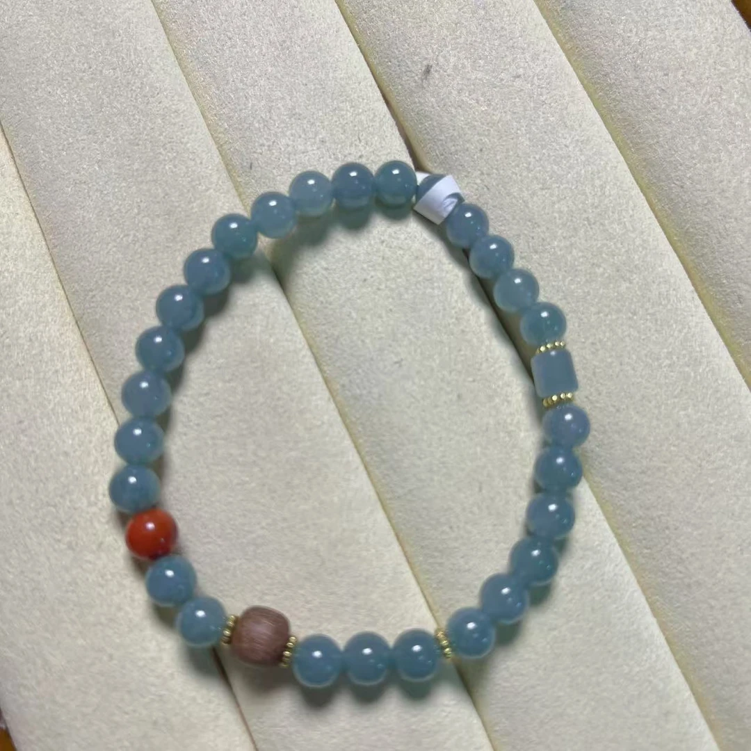 翡翠南红手串MY123039