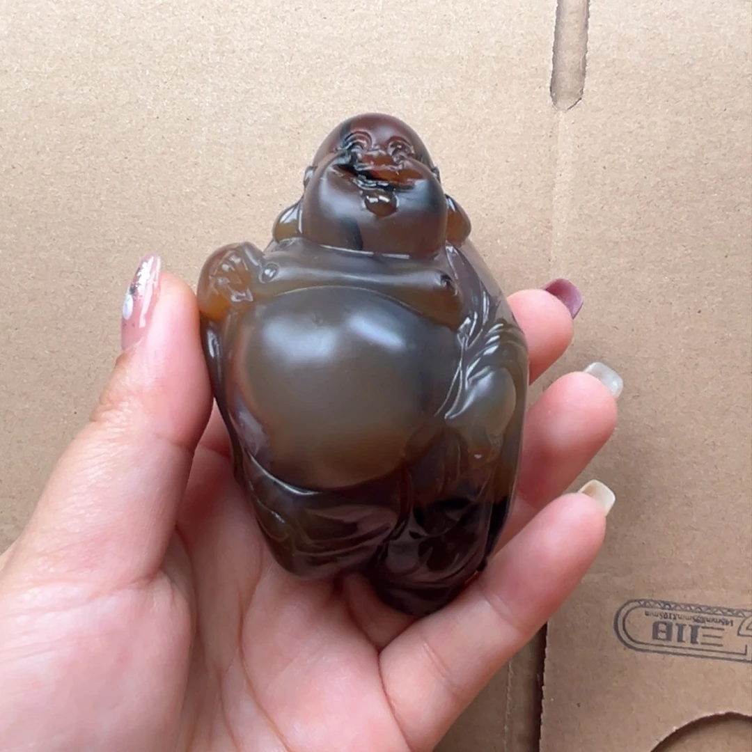 玛瑙/玉髓手玩件合金