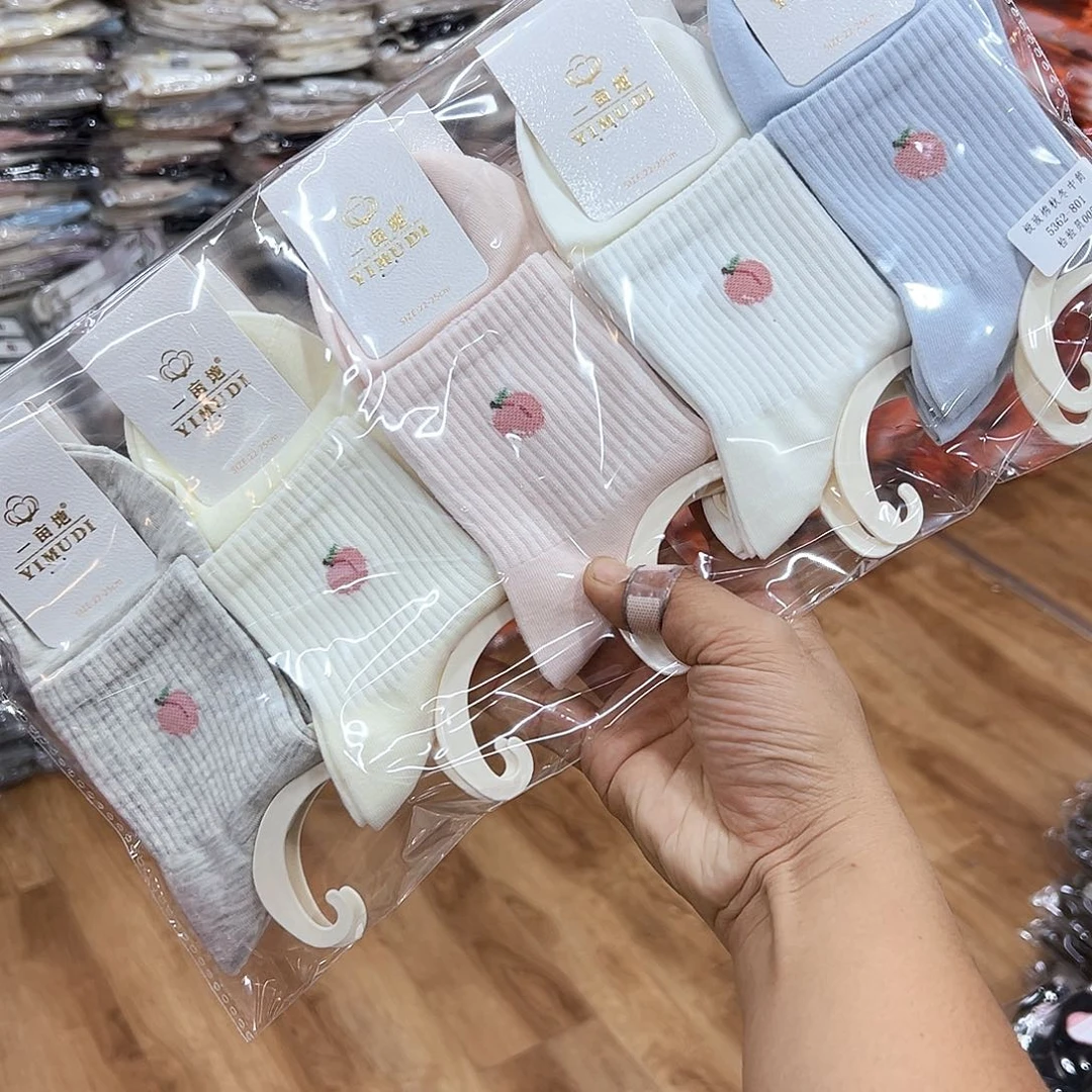 长绒棉女士小樱桃一包