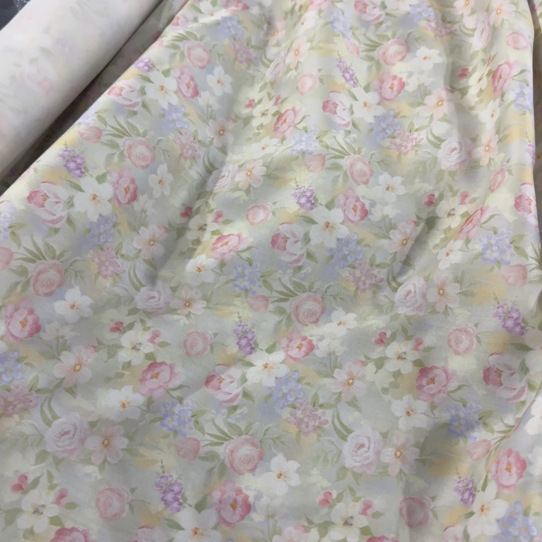 棉纯棉60支加密贡缎1米价X1.1米宽D