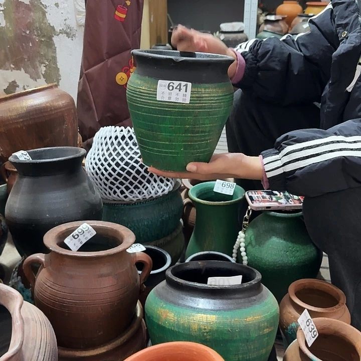 瑕疵金绿641高度18口径16