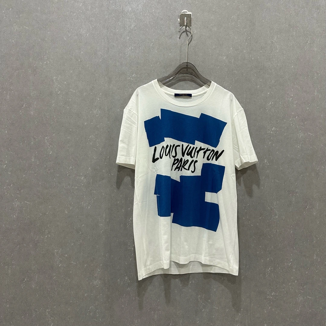 99新 LouisVuitton/路易威登 满印图案短袖S码/SL003658无水洗标