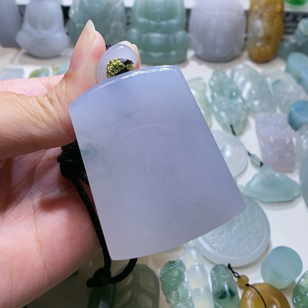 7***5定制翡翠未镶嵌无事牌
