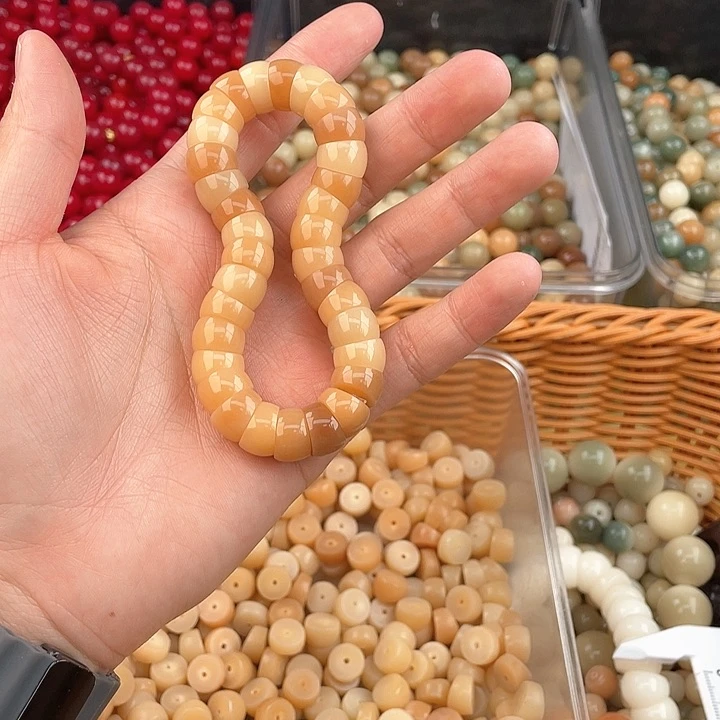 白玉菩提吊坠a12mm 70 福利不售后