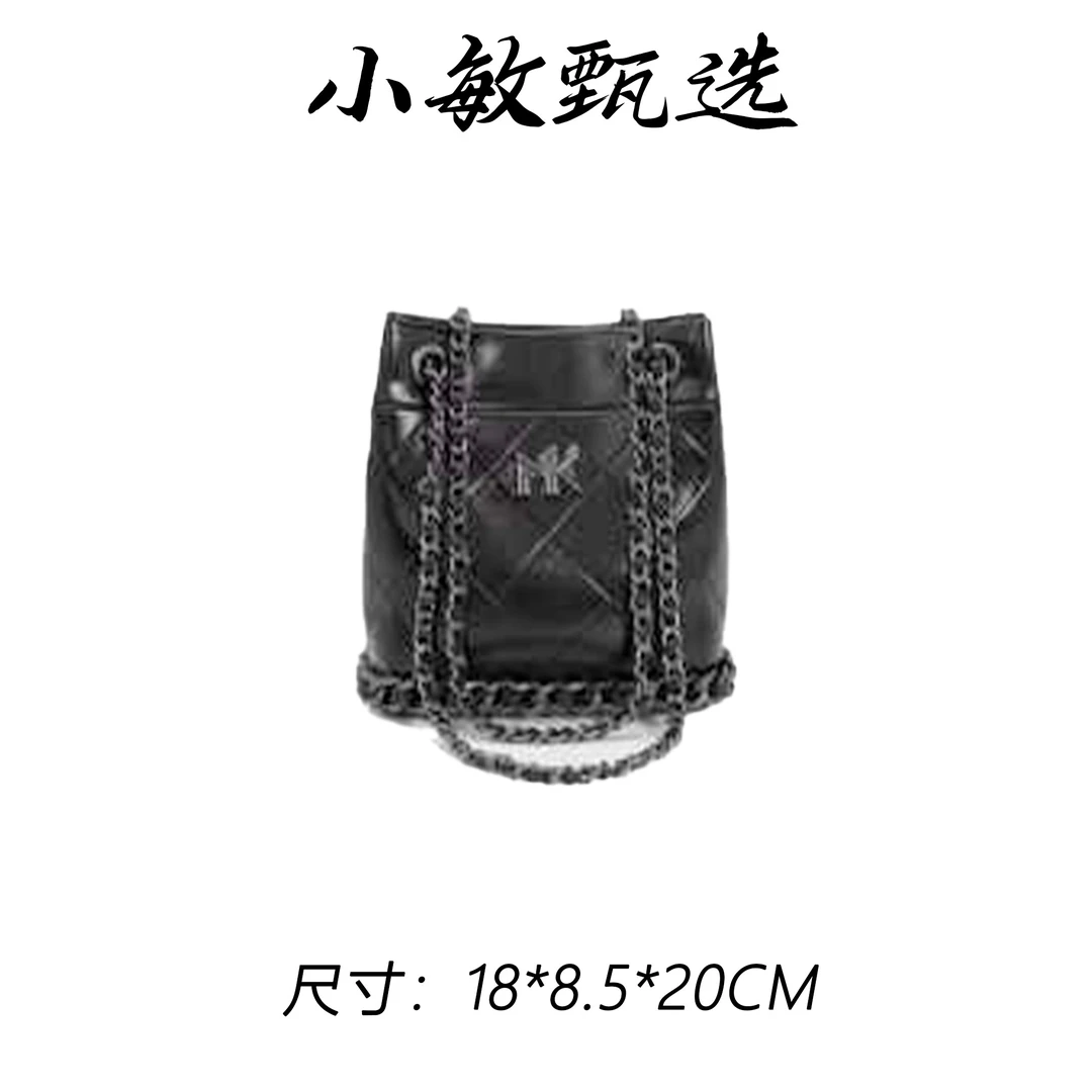【小敏精选】渠道货FES-6103-黑色轻奢简约大气新款女士手提包