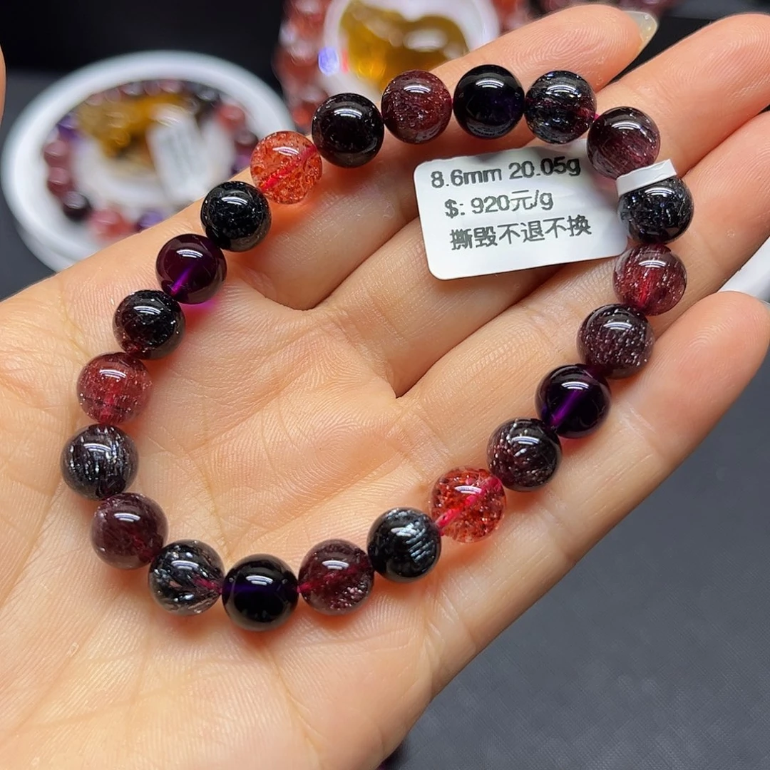 水晶未镶嵌手链天然水晶