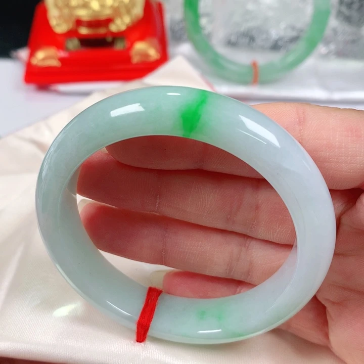 未镶嵌手镯翡翠   编号0286 正圈53