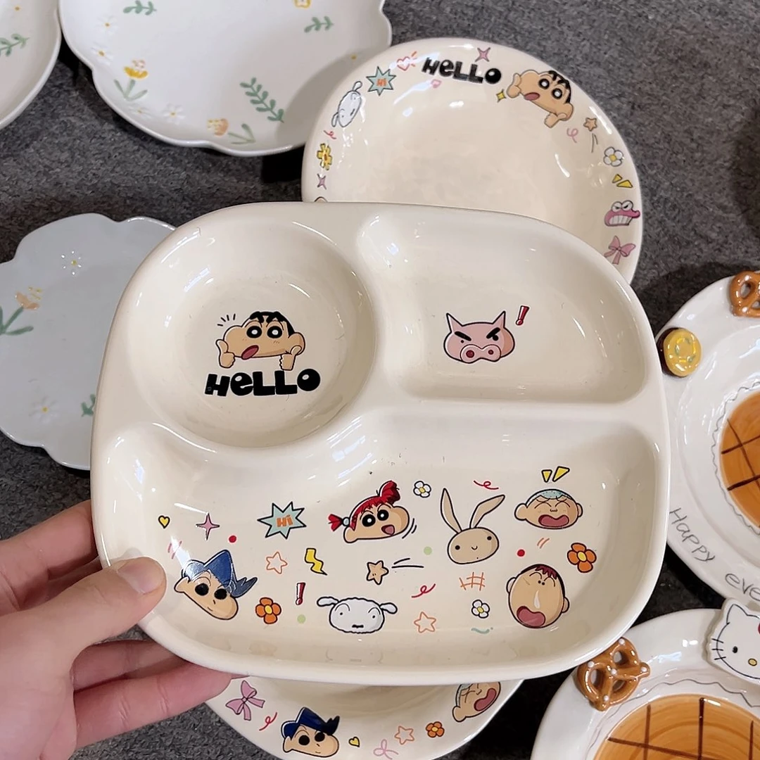 蜡笔小新摩登正品分餐盘