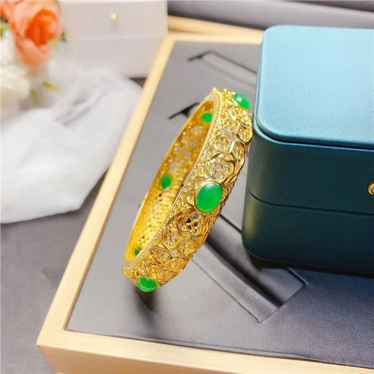 非金属珐琅手镯 高定手镯