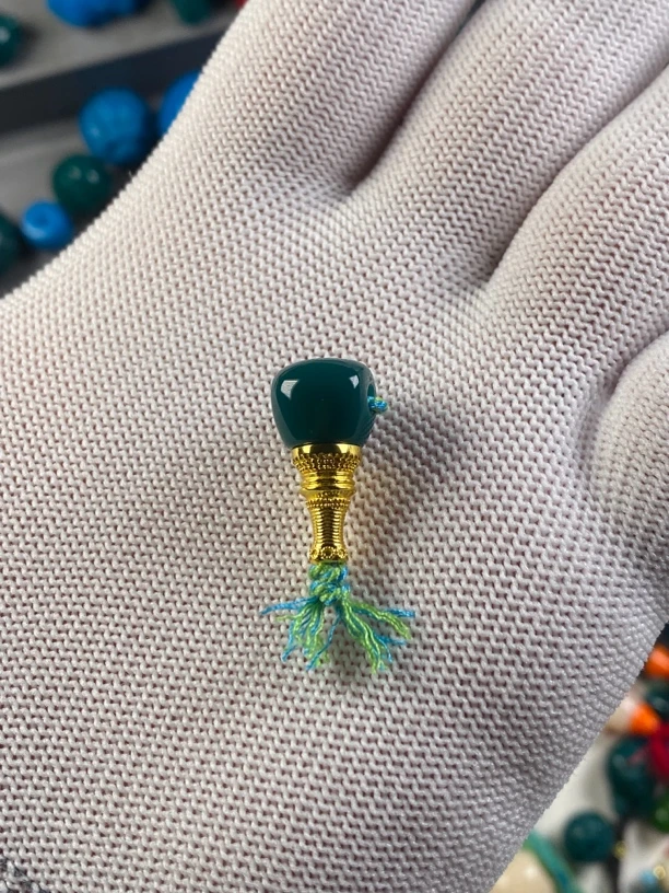 地狱色分体小三通适合搭配4mm5mm6mm小串手工迷你可爱