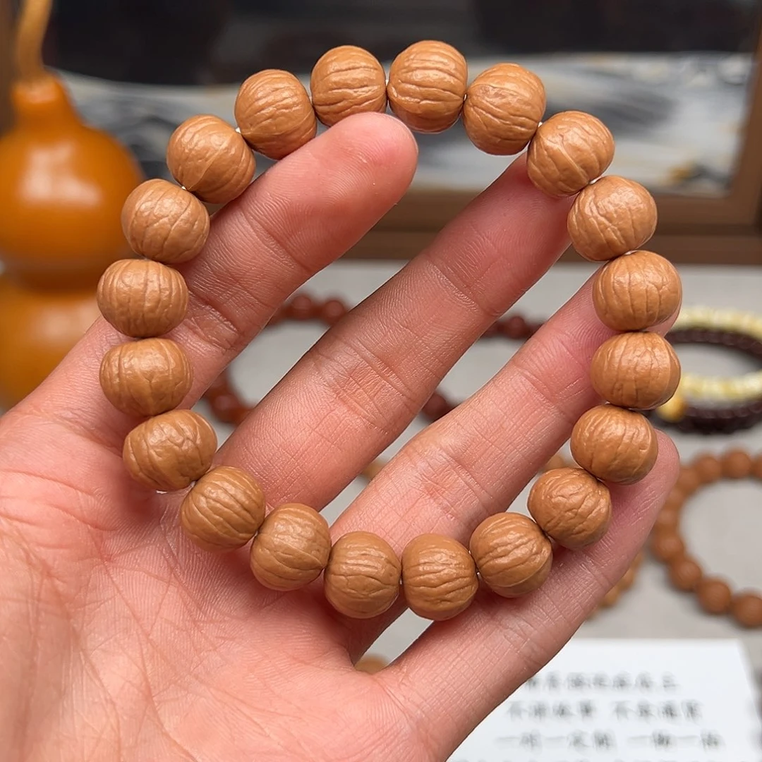 早***。猴头核桃手串南瓜