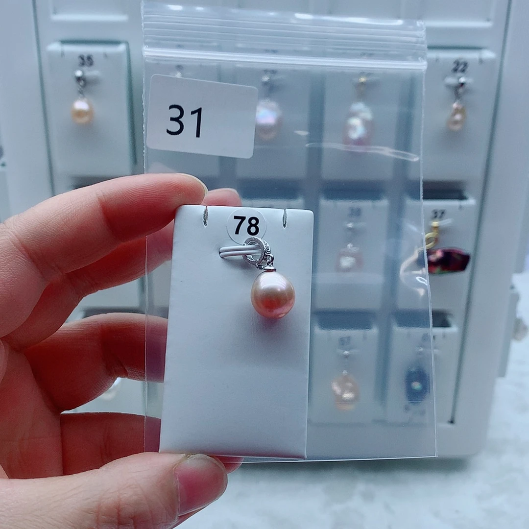 吊坠(不含链)合金淡水珍珠