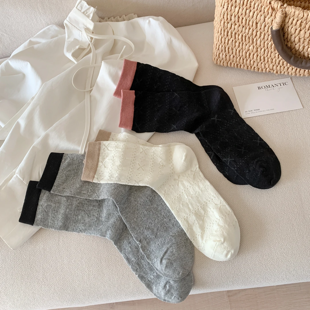 【小曼】新款袜子烧饼