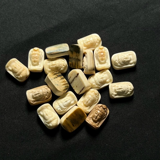 PB006 观音背云（随机发货）只做天然猛犸牙