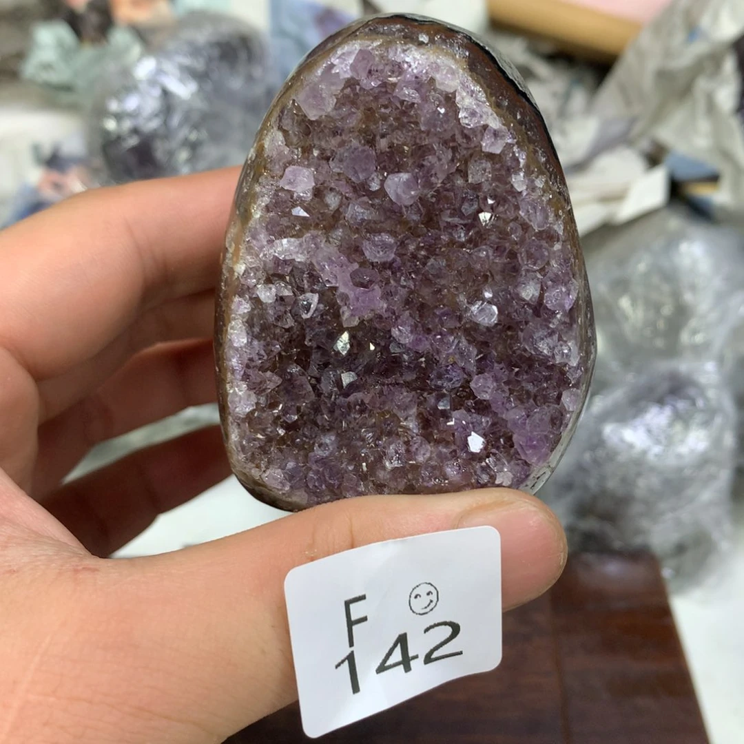 未镶嵌摆件紫晶水晶