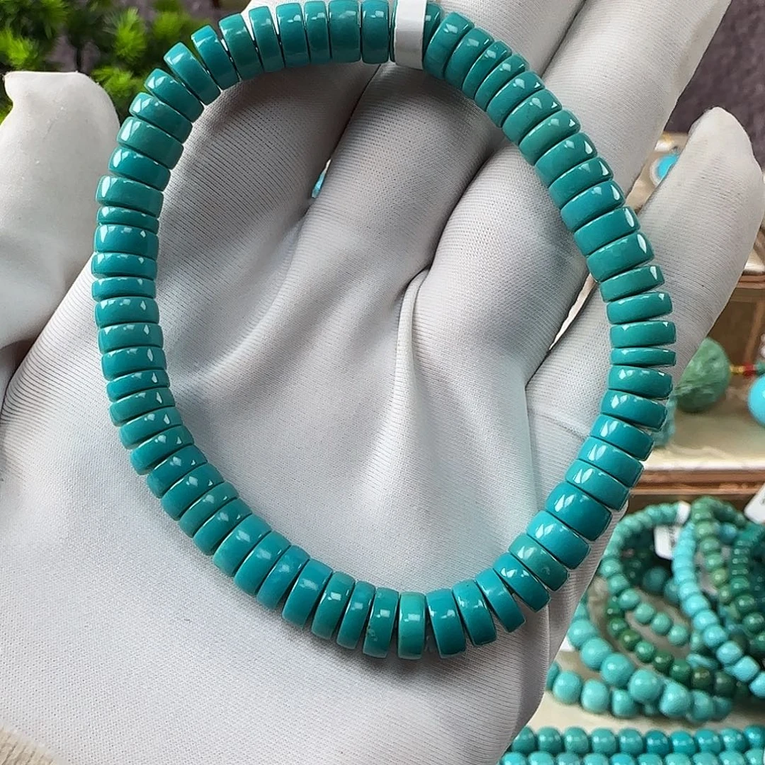 绿松石未镶嵌手串6.8mm