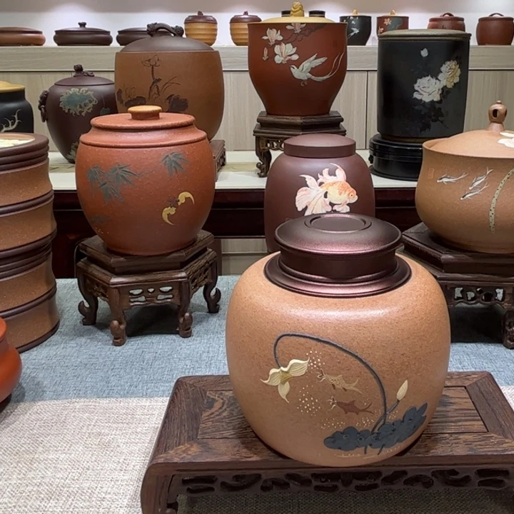 茶叶罐紫砂茶叶罐