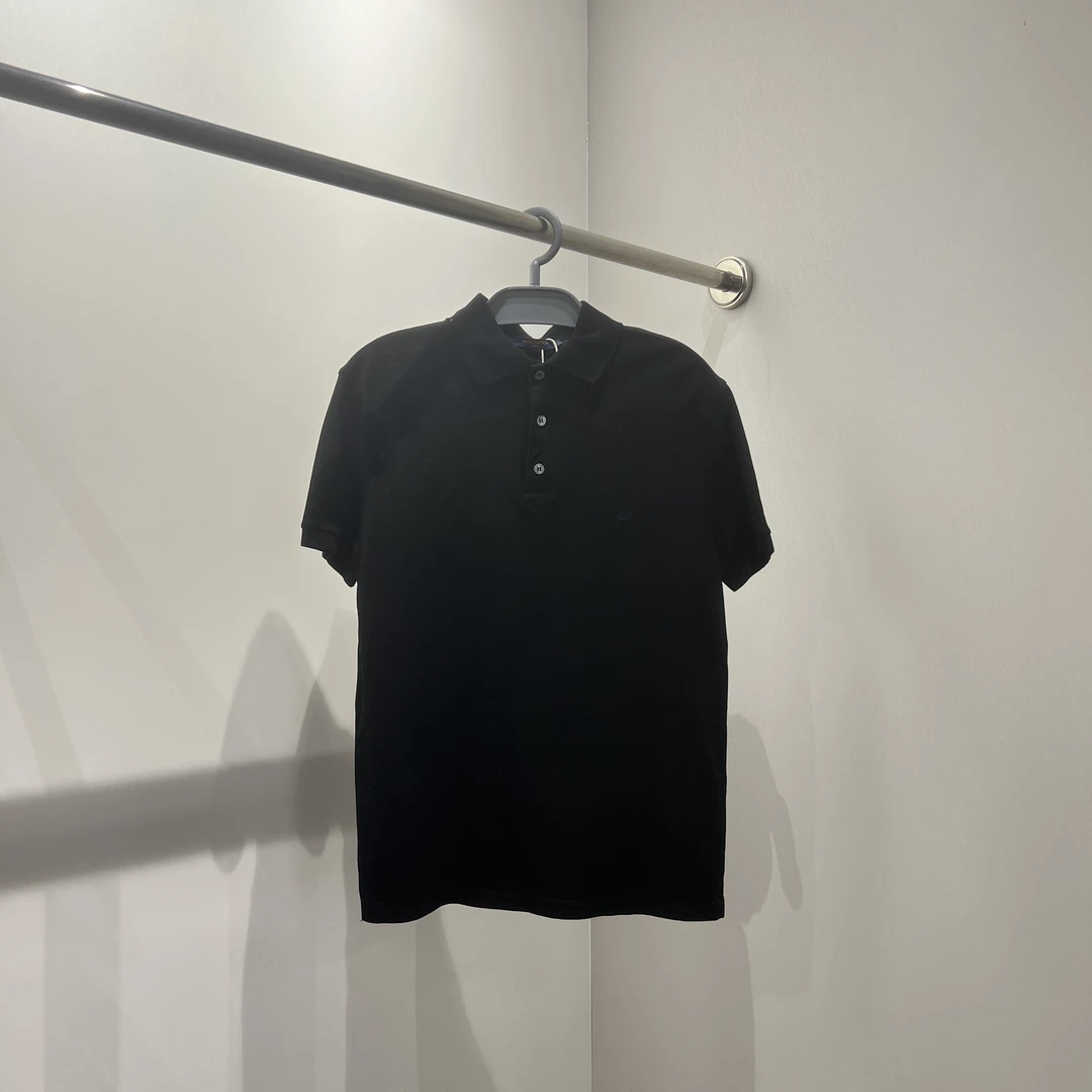 99新 LouisVuitton/路易威登 bb157/微标翻领Polo衫 棉 xs码