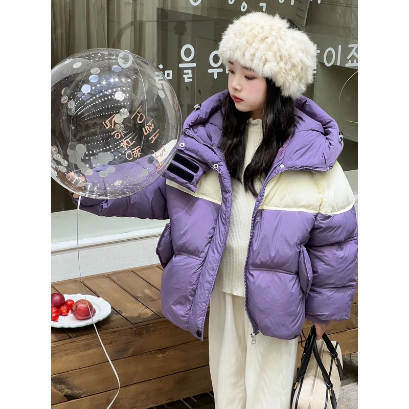 【源头厂家-羽绒服】新国标儿童绒服童装冬款保暖冬季外套8608