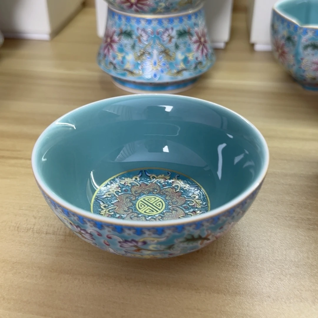 普洱杯珐琅景德镇