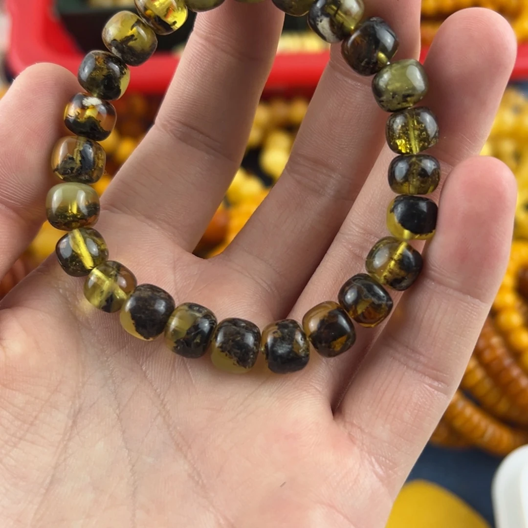 琥珀未镶嵌珠宝奇石