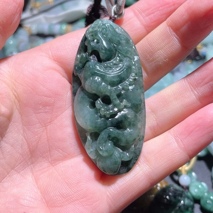 【闪购商品】翡翠颈饰未镶嵌天然翡翠