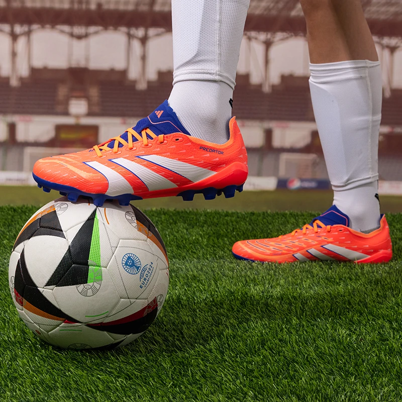 【足球】adidas阿迪达斯足球鞋中端猎鹰25AG钉新款轻便实战鞋JI1164