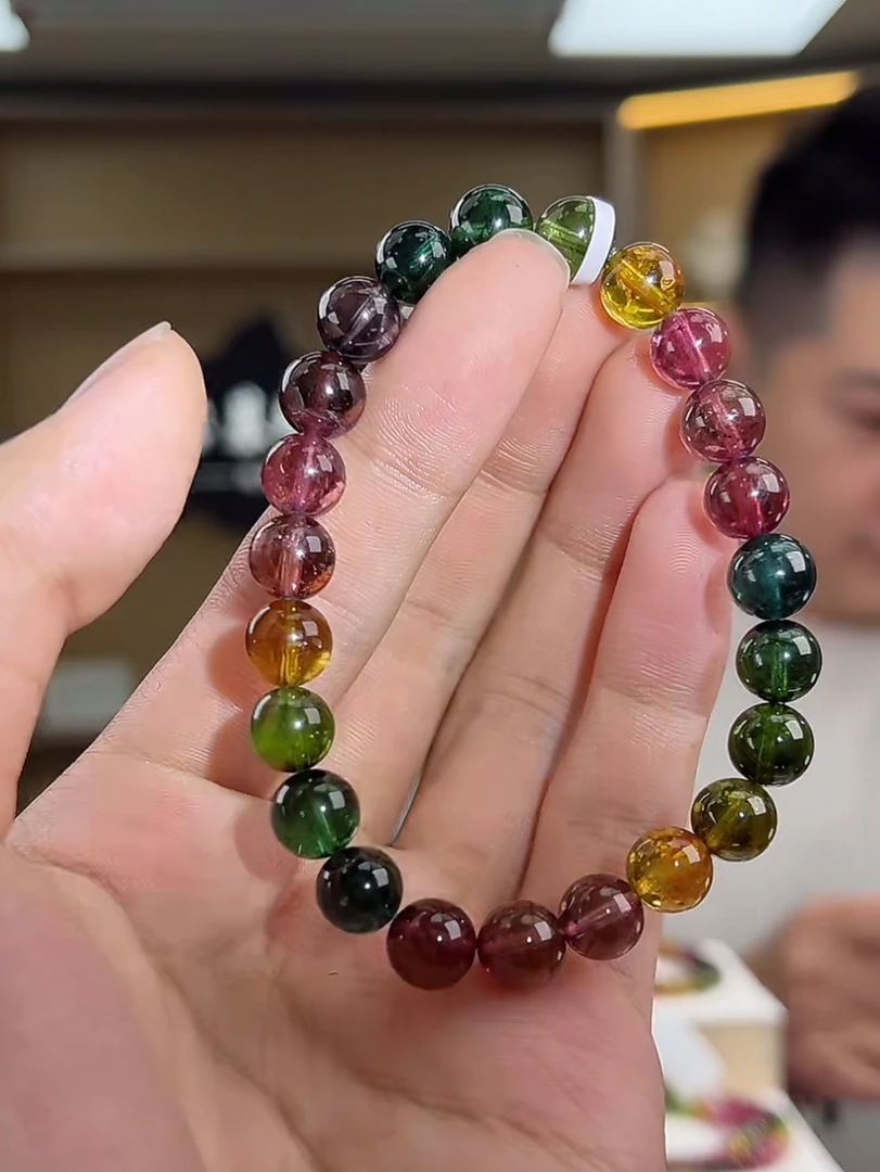 碧玺手串手串8咪