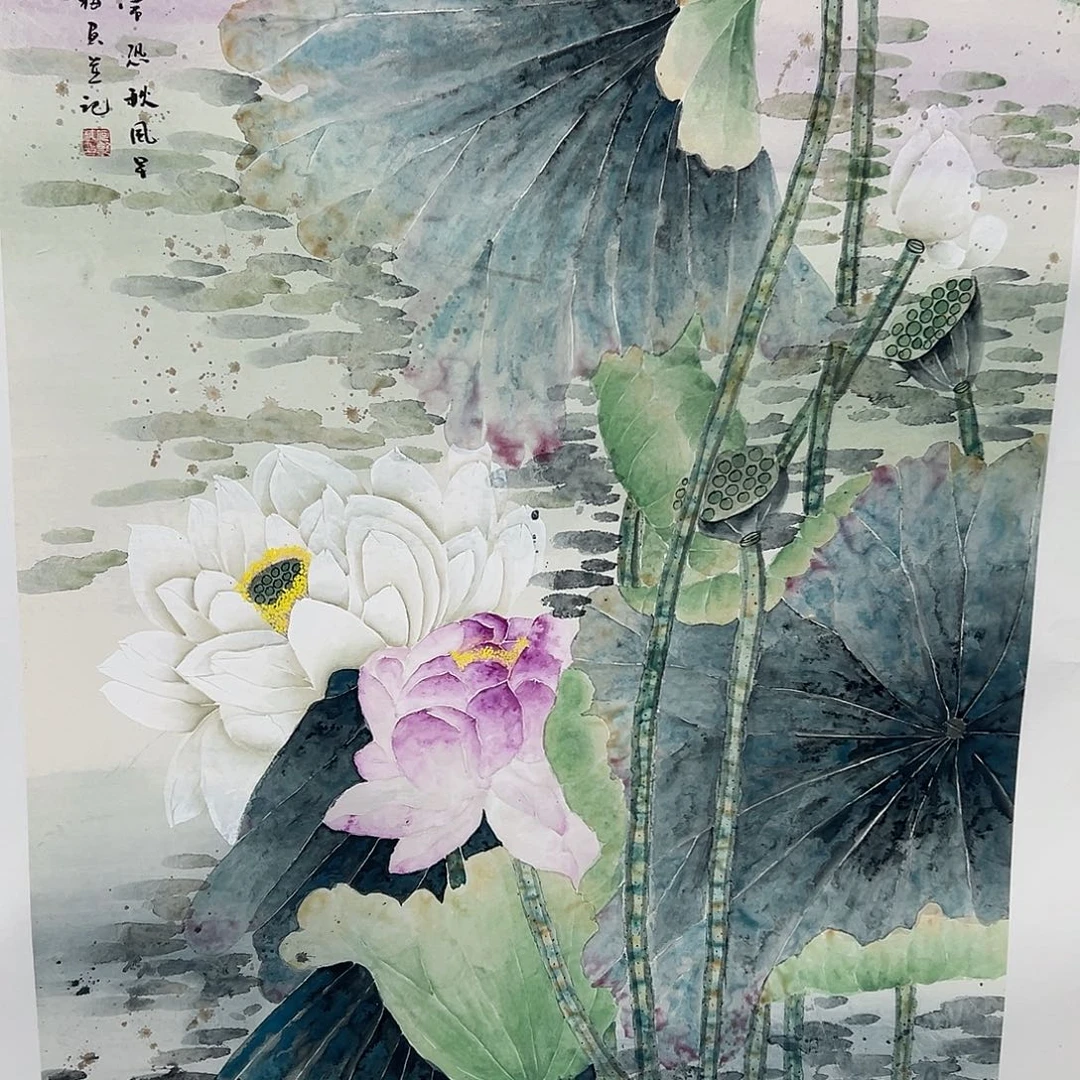 国画纯手绘作品图