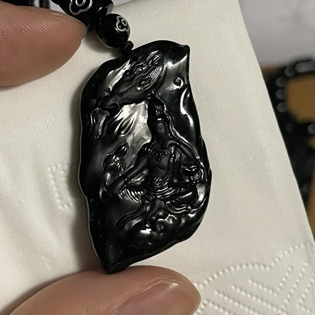 天然翡翠a货 御龙观音h