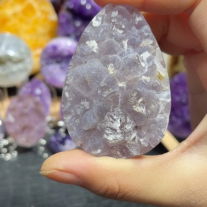 水晶未镶嵌珠宝半成品