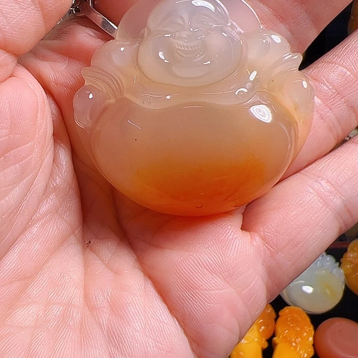 石英质玉（黄龙玉）未镶嵌手链