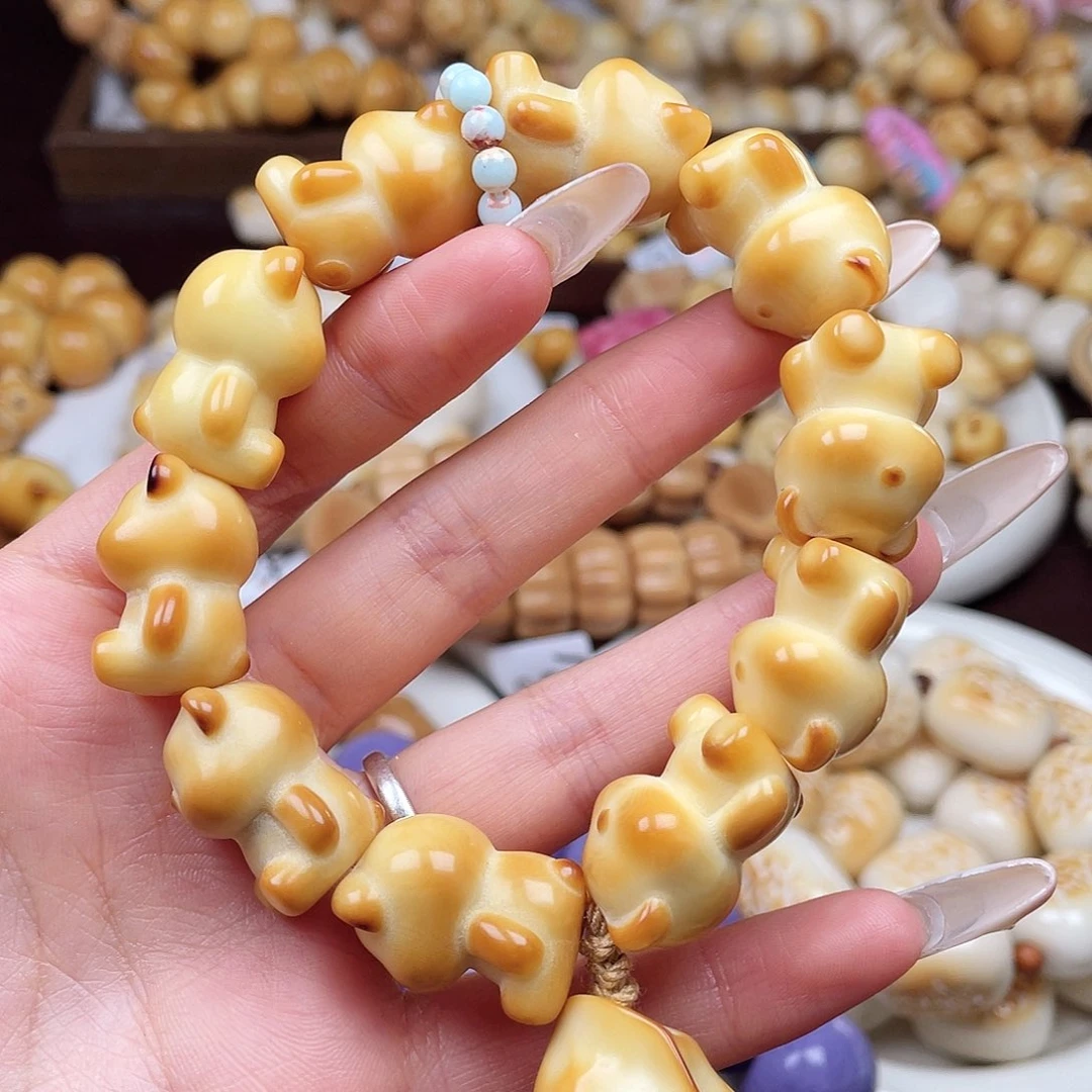 吊坠白玉菩提成品c