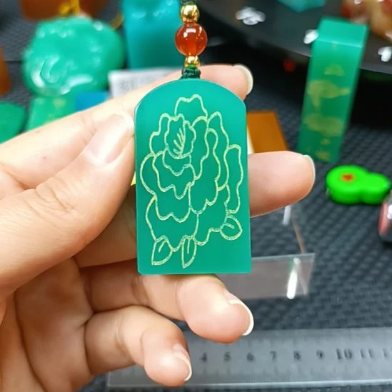 寿山石印石平安无事牌