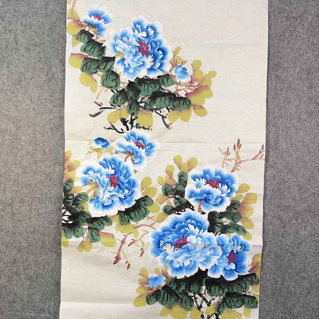 国画314 牡丹之歌传情传人心