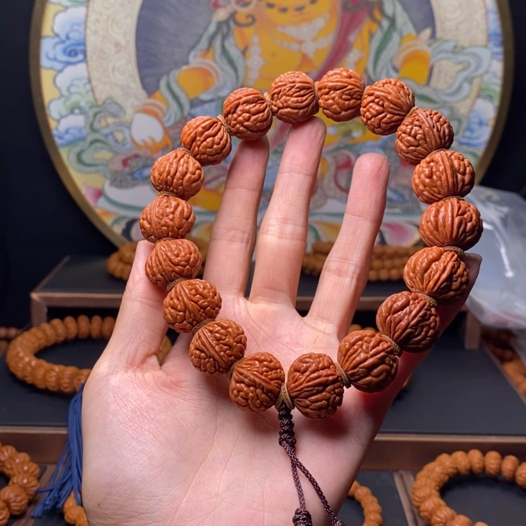 手串桃核龙纹桃核荔枝