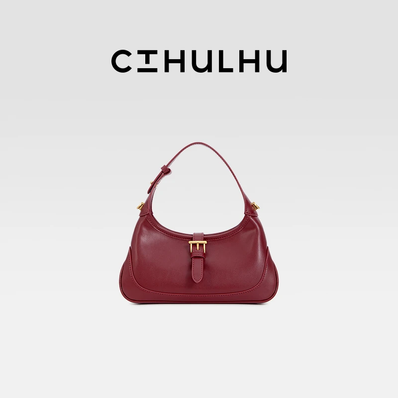 CTHULHU【时光金扣新月包】[新品]CT510B212韩国小众品牌百搭包