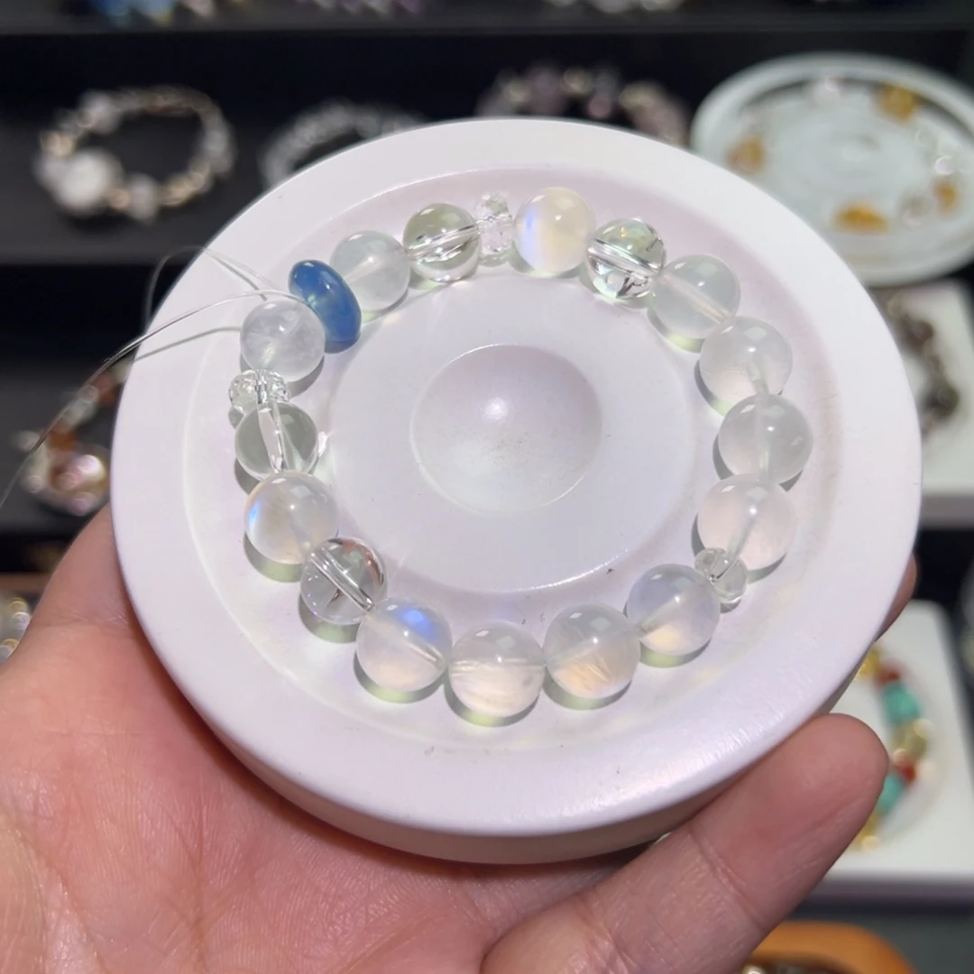 手链银S925镶嵌水晶