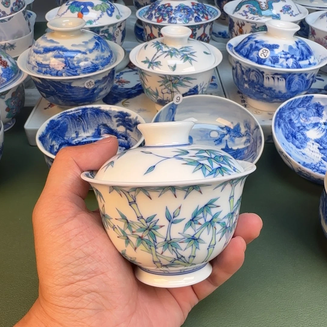 纯手工纯手绘茶具45