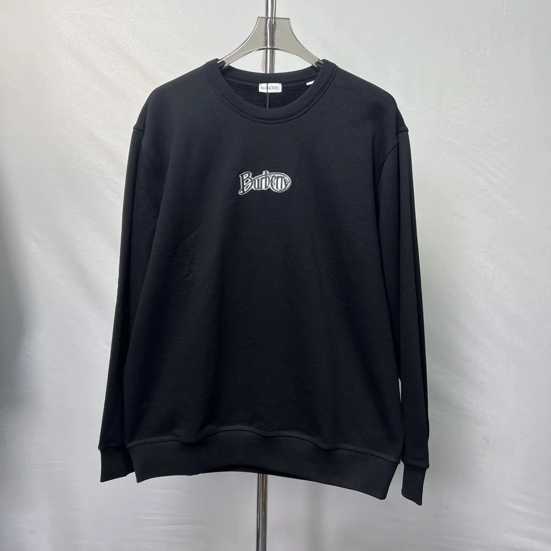 BURBERRY/博柏利 男士套头圆领加绒卫衣 tz6220aa