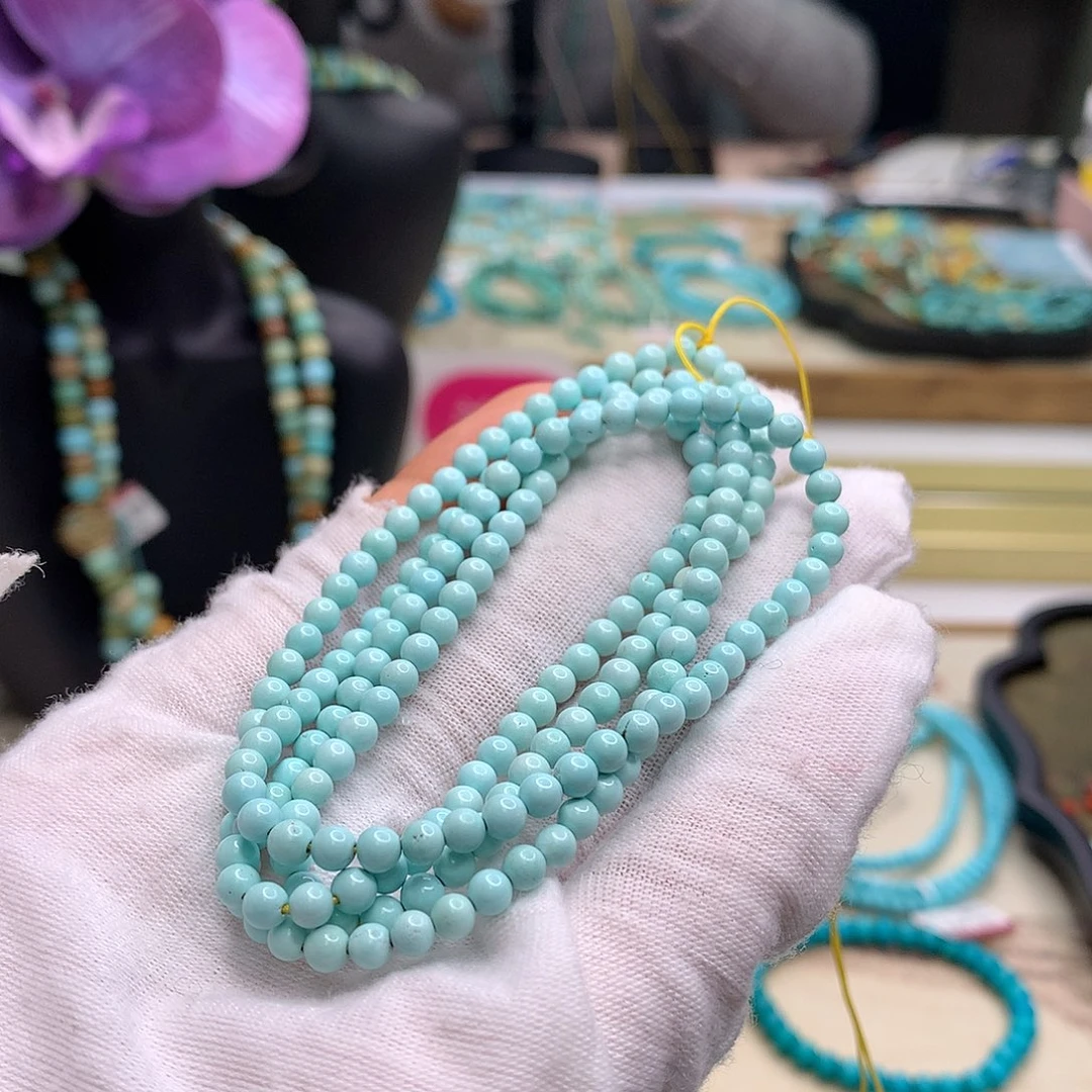 溏***皮绿松石未镶嵌配饰